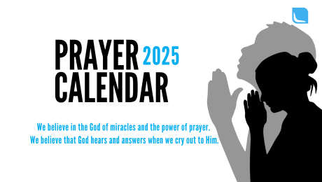 2025 Prayer Calendar