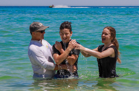 Water baptism is an integral step in a Christian's life, so much so that even Jesus role modelled the importance of it. It is a moment when we publically declare our faith in Jesus and we unite with him in his death and resurrection. 